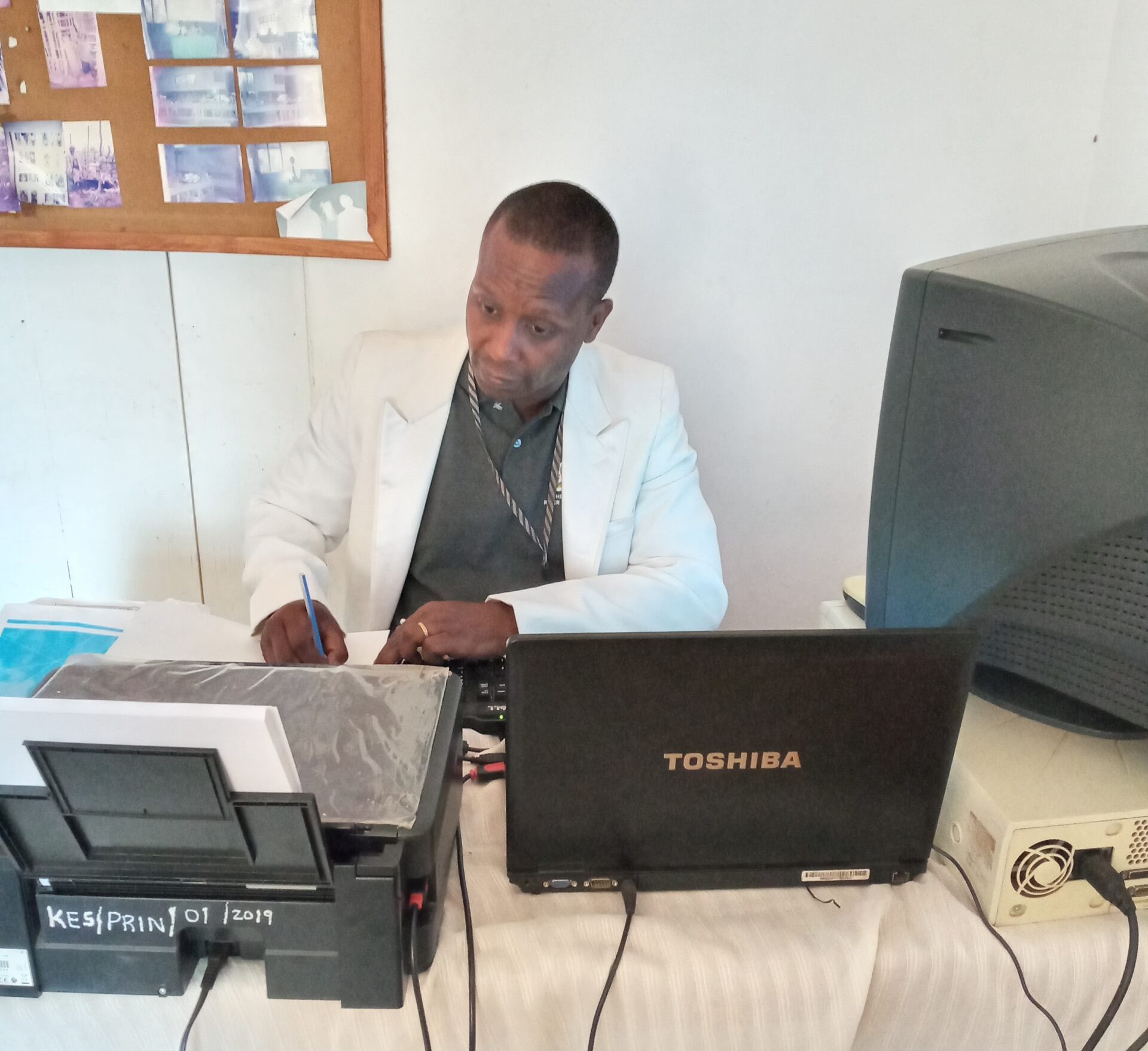 MR JOSEPHAT RUNYORO.katibu mtendaji